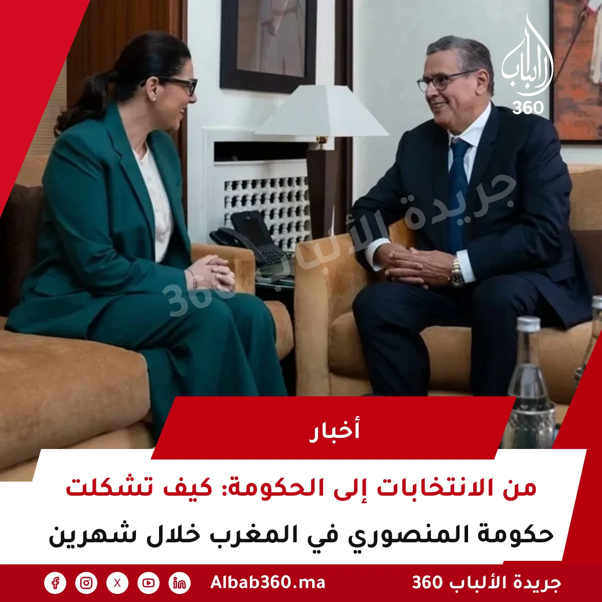 من الانتخابات إلى الحكومة: كيف تشكلت حكومة المنصوري في المغرب خلال شهرين