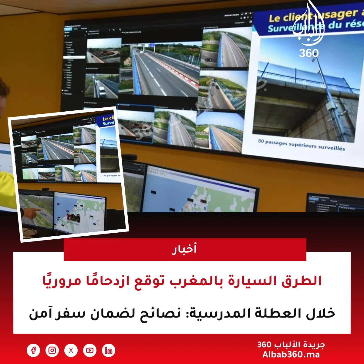 الطرق السيارة بالمغرب توقع ازدحامًا مروريًا خلال العطلة المدرسية: نصائح لضمان سفر آمن