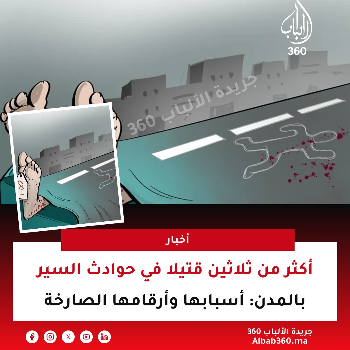 أكثر من ثلاثين قتيلا في حوادث السير بالمدن: أسبابها وأرقامها الصارخة